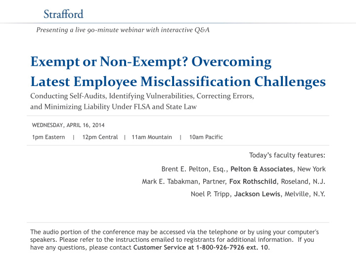 exempt or non exempt overcoming latest employee