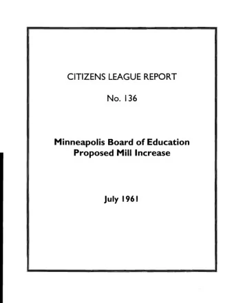 ,  1961.  L  E  X  Y JULY 31 FUMI! T  A  X A t its regular monthly meeting on July 5, 1961, the C i