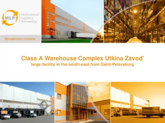 Class  Warehouse Complex Utkina Zavod'  large facility in the south-east from Saint-Petersburg