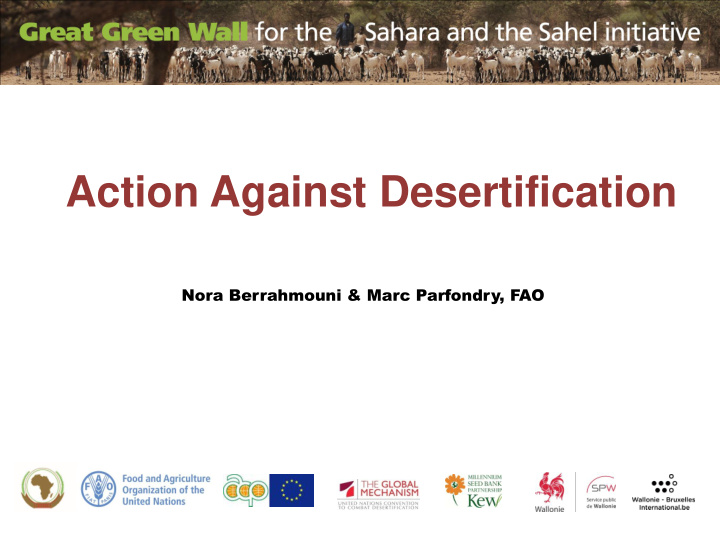 action against desertification
