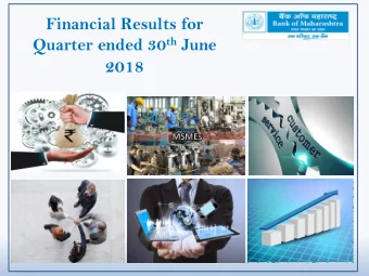 2018  Performance Highlights  Assets, Liabilities &amp; Business Overview  Loans &amp;