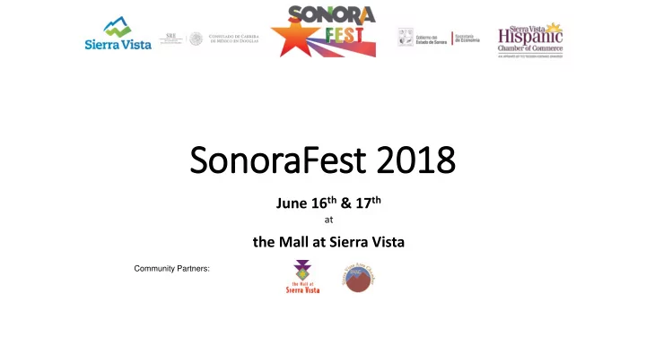 son sonor orafest 2018 t 2018