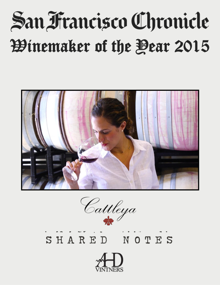 winemaker inemaker of the y of the year 2015 ear 2015