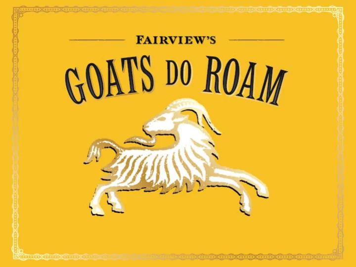 a goat s tale a discerning herd of goats