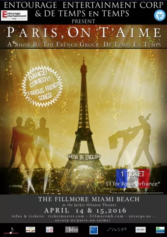 Paris, on taime : a show that marries dance and comedy, a show full of amazing costumes and