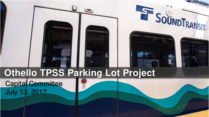 othello tpss parking lot project