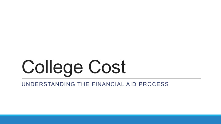 college cost