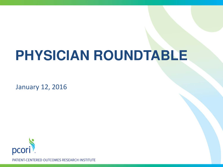 physician roundtable