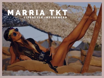 M A R R I A  T K T  L I F E S T Y L E  I N F L U E N C E R  let's get  started  ABOUT US... About