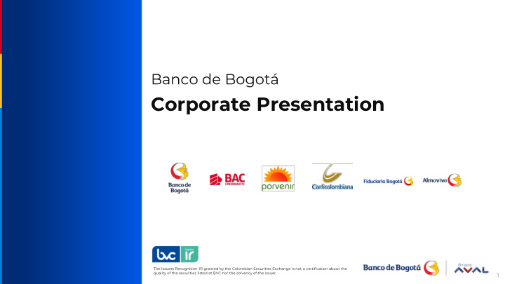 corporate presentation