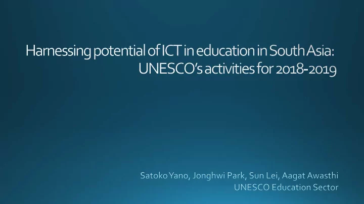 sdg4 4 1 proportion of youth and adults with ict skills
