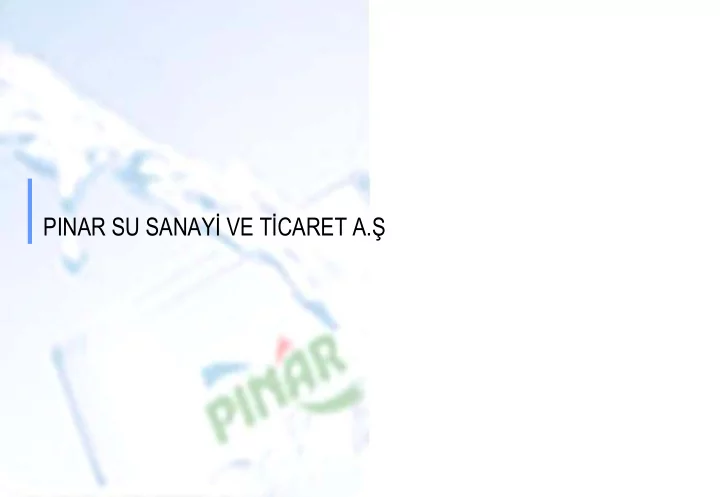 pinar su sanay ve t caret a pinar su sanay ve t caret a