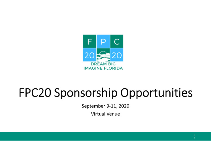 fpc20 sponsorship opportunities