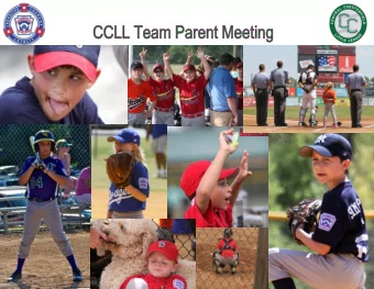 1  Welcome to the 2017  Welcome!  Thank you for Helping Your Childs Team!  YOU are the