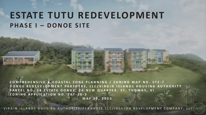 estate tutu redevelopment