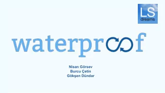 Nisan Grsev  Burcu etin  Gken Dndar  WHAT DO WE DO? &amp; WHO  ARE WE?  Fight against