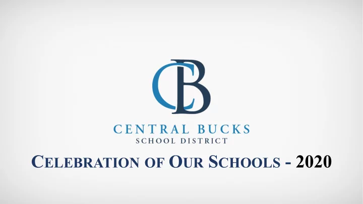 c elebration of o ur s chools 2020 1215