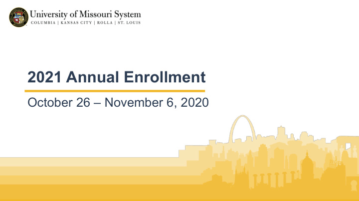 2021 annual enrollment