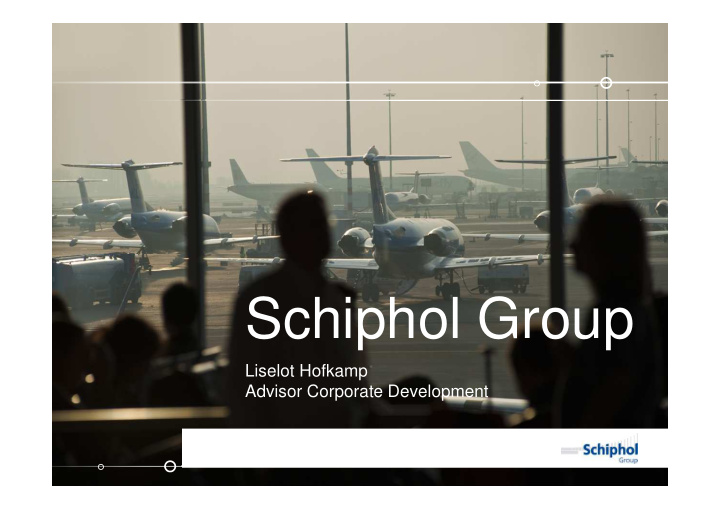 schiphol group