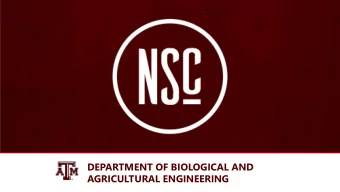 DEPARTMENT OF BIOLOGICAL AND  AGRICULTURAL ENGINEERING  University      College      Department