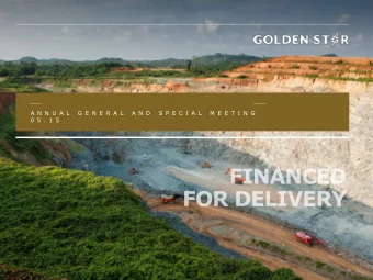 0 5 . 1 5  DISCLAIMER AND OTHER MATTERS SAFE HARBOR: Some statements contained in this presentation