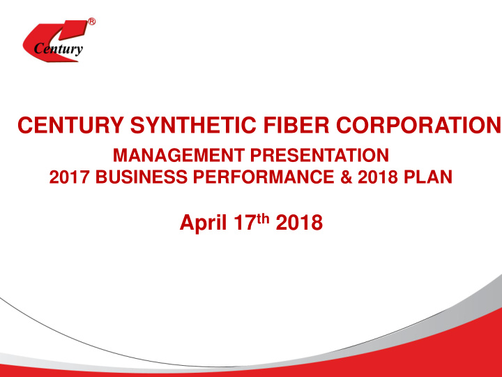 century synthetic fiber corporation