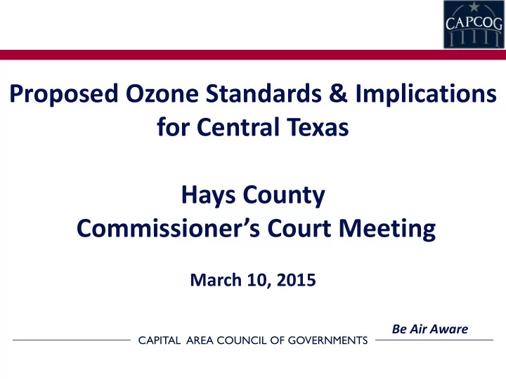 commissioner s court meeting