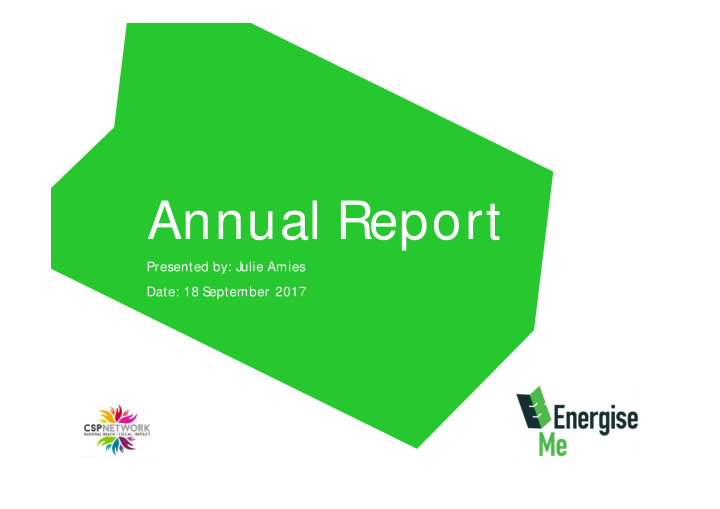 annual report