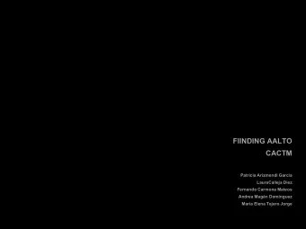 CACTM  Patricia Arizmendi Garcia  LauraCalleja Diez  Fernando Carmona Mateos  Andrea Magn