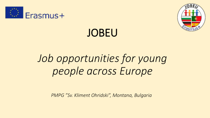 jobeu job opportunities for young people across europe