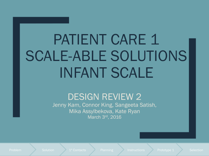 patient care 1 scale able solutions infant scale