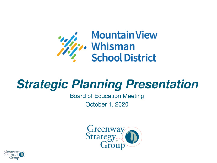 strategic planning presentation