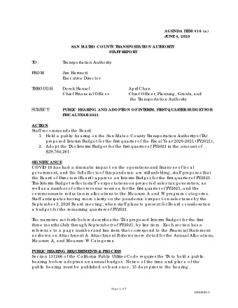 Category  % of Tax  Transit  30.0%  Highways  27.5%  Local Streets &amp; Transportation  22.5%
