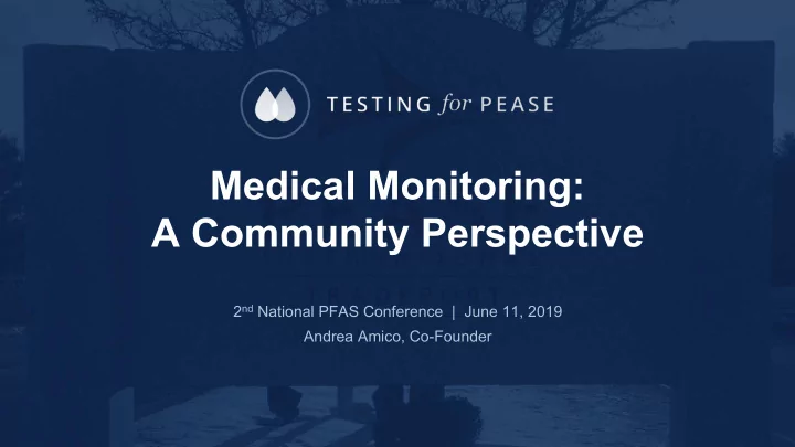 medical monitoring