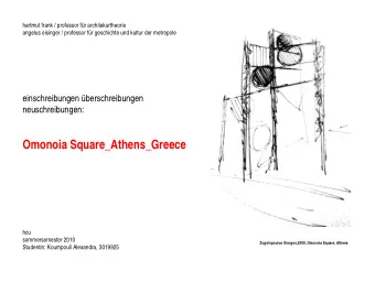 Omonoia Square_Athens_Greece  hcu  sommersemester 2010  Zogolopoulos Giorgos,2000, Omonoia Square,