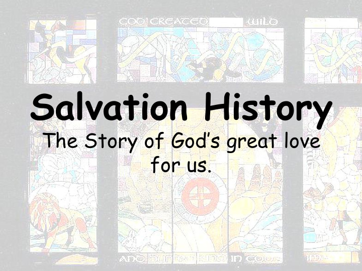 salvation history