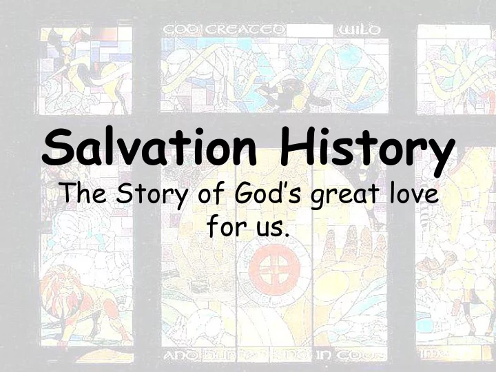 salvation history