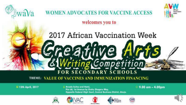 avw 2017 creative art and writing competition
