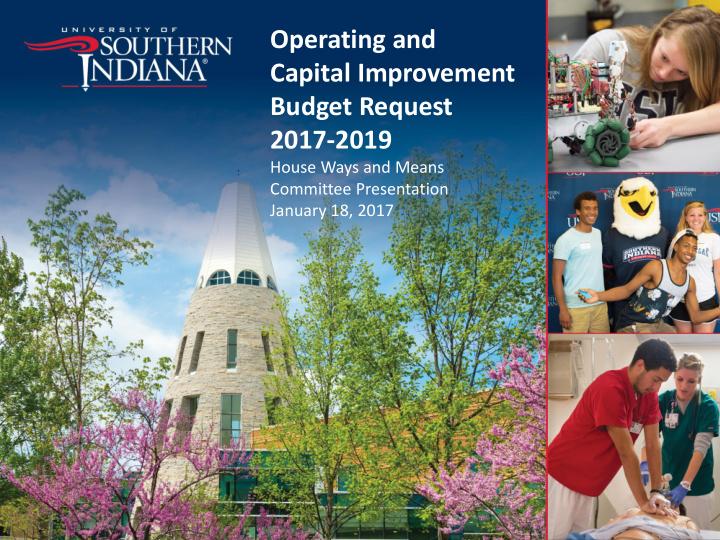 operating and capital improvement budget request 2017 2019