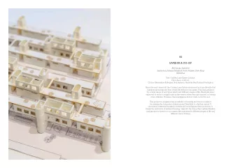 02  LIVES IN A CO-OP  BA3 Studio, Fall 2019  Instructors: Johanna Muszbek, Pietro Pezzani, Dave