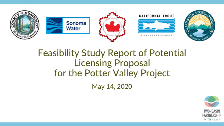 feasibility study report of potential licensing proposal