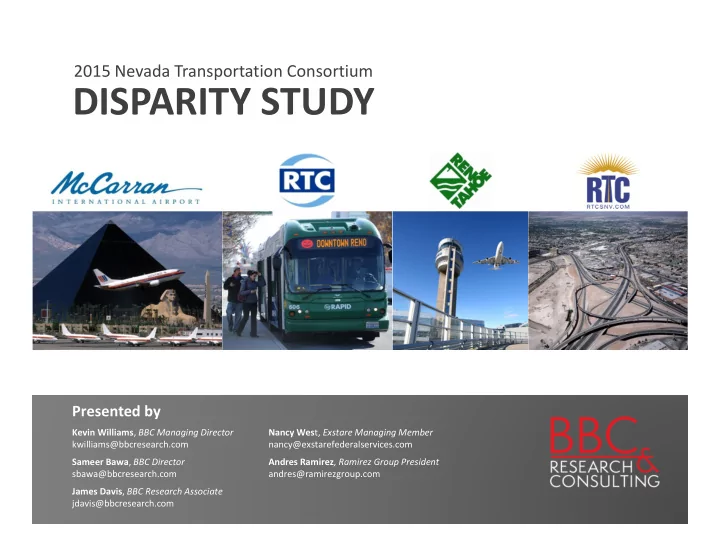 disparity study