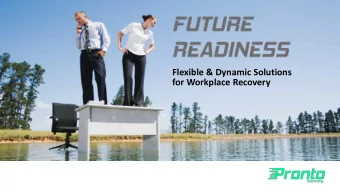 Flexible &amp; Dynamic Solutions  for Workplace Recovery  What is Workplace Recovery?  Workplace