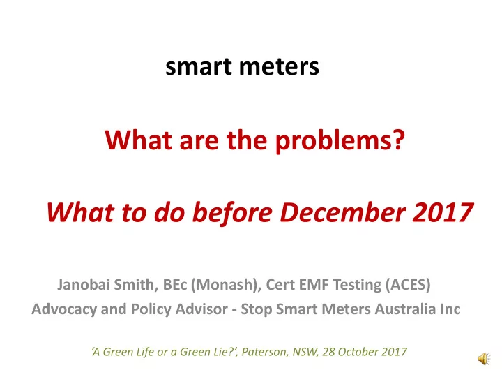 what are the problems