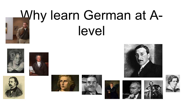 why learn german at a level business knowing the language