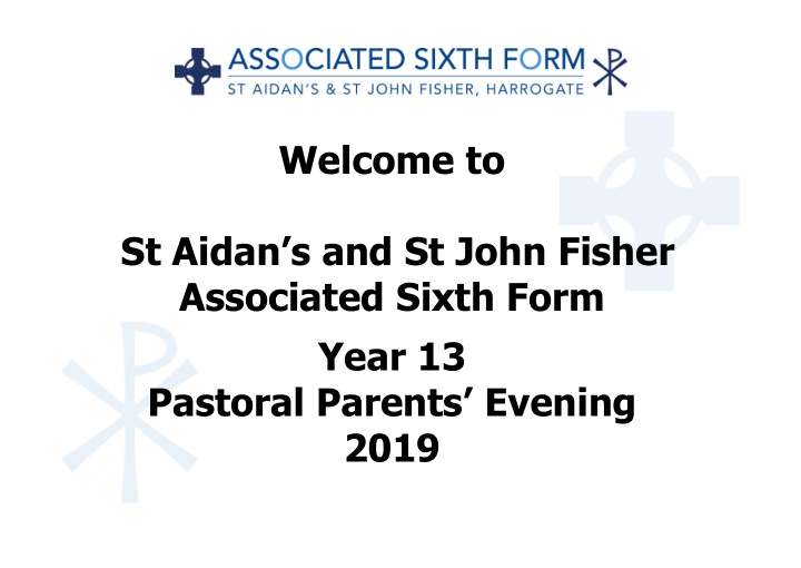 welcome to st aidan s and st john fisher associated sixth