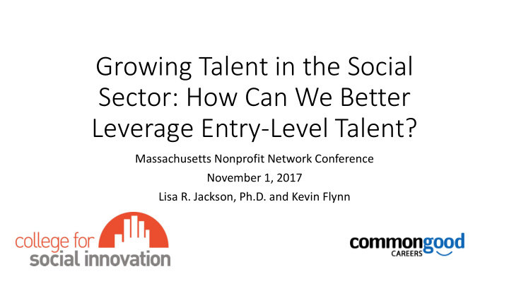 growing talent in the social