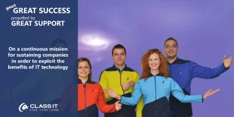 On a continuous mission  for sustaining companies  in order to exploit the  benefits of IT