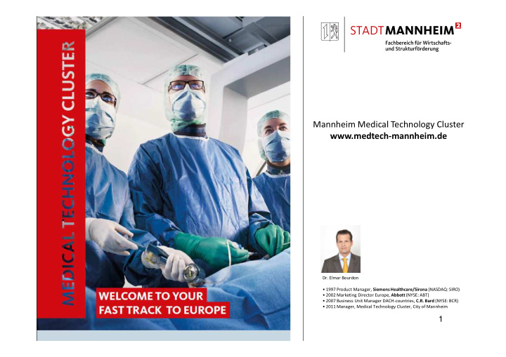 mannheim medical technology cluster medtech mannheim de