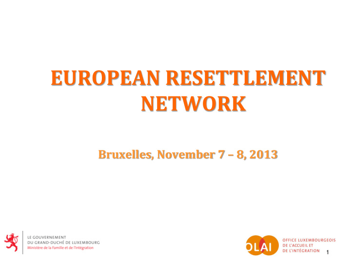 european resettlement network